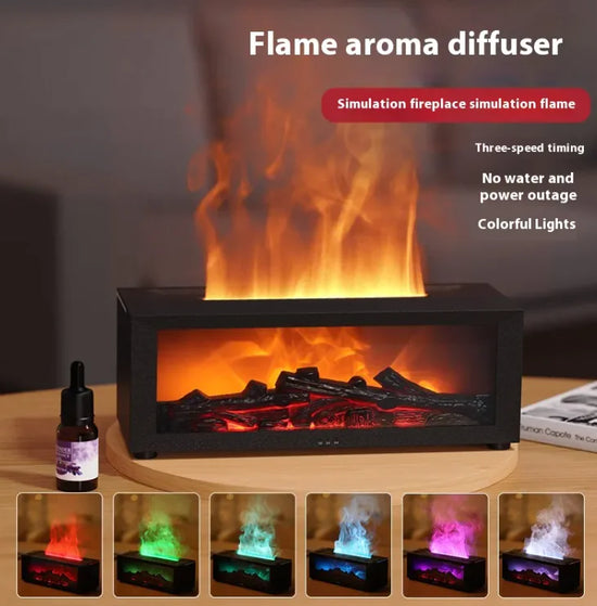 Flame Humidifier 3D Flame Fireplace Machine