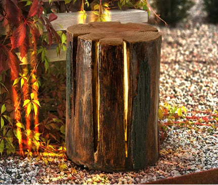 Outdoor Stump Lawn Lamp